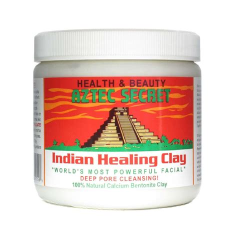 Indian healing clay india - Aztec Secret Indian Healing Clay is a deep pore cleansing facial, hair and body mask · 100% Natural Calcium Bentonite Clay that's great for facials, body wraps, ...